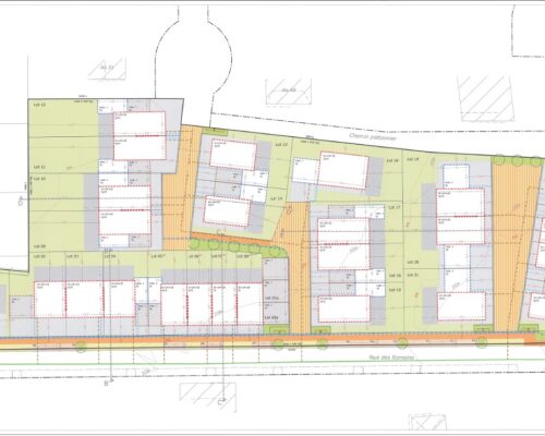 BERTRANGE - Rue des Romains